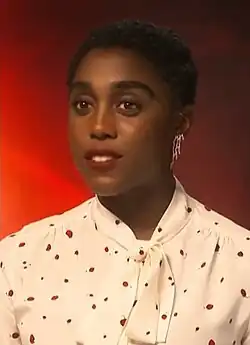 A photo of actress Lashana Lynch in 2019