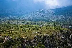 View of Lasithi plateau