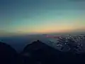 Fort of Santa Cruz dominating the city of Oran