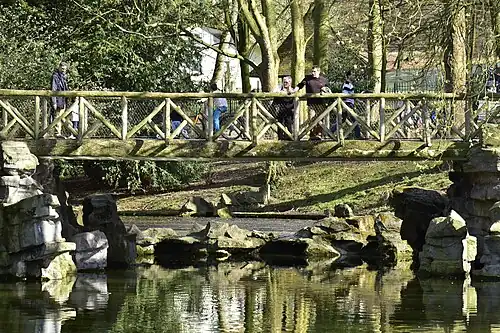 Rustic bridge
