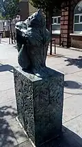 Sculpture by Stephen Duncan in Bushwood area of Leytonstone