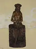 Statue of Christ in the church