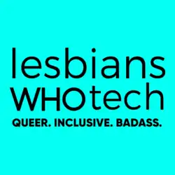 Lesbians Who Tech & Allies Logo
