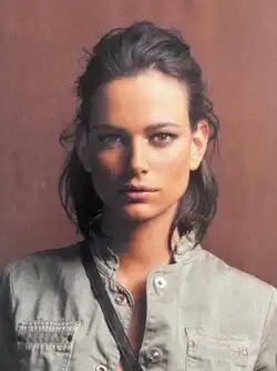 The original image of Leticia Sardá, published in a magazine