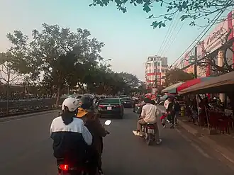 A road in Liễu Đề township.
