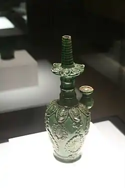 Celadon vase from the Khitan-led Liao dynasty (907–1125 AD)