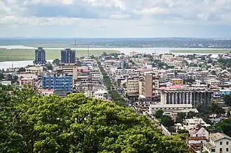 Monrovia's skyline