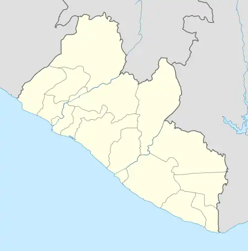 Saclepea, Liberia is located in Liberia