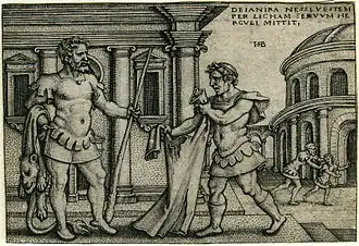 Image 12Lichas bringing the garment of Nessus to Hercules (from List of mythological objects)