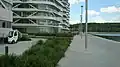 The long coastal promenade at Lighthouse