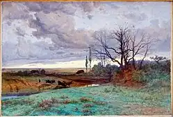 Soirée d'octobre, by Gustave Eugène Castan&nbsp;[fr] (1864).