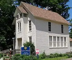 The Lily Dale Museum is located within a renovated schoolhouse building and features exhibits on the history of Spiritualism
