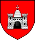 Fortified gate in the Limerick coat of arms