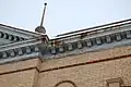 Cornice before restoration