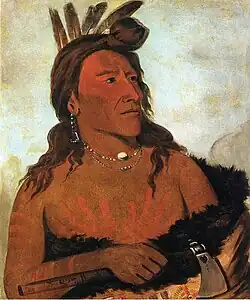 Little Bear, Hunkpapa Brave, 1832 (Smithsonian American Art Museum)