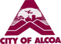 Official logo of Alcoa, Tennessee