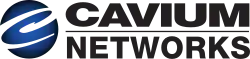 Logo before the name change to Cavium Inc.