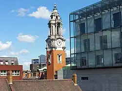 Clock tower from afar