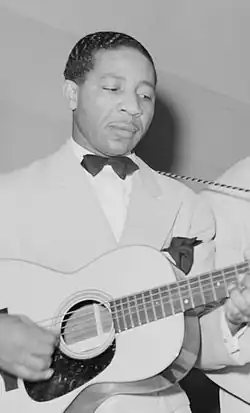 Image 32Lonnie Johnson, 1941 (from List of blues musicians)