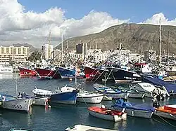 Los Cristianos harbor