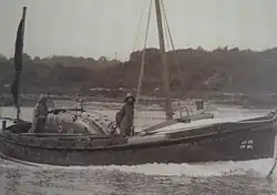 Liverpool-class motor lifeboat RNLB&nbsp;Lucy Lavers&nbsp;(ON 832) on station in 1962 and between 1963 and 1964.