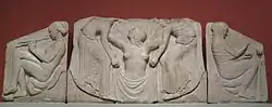 Ludovisi Throne (casting in Pushkin museum).