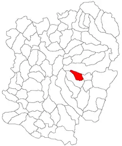 Location in Caraș-Severin County