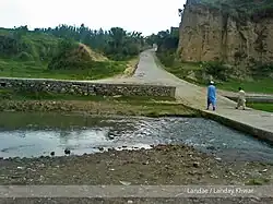 The Stream Landae/Landay Khwar, in Lund Khwar