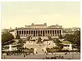 The Lustgarten in 1900, looking north-west toward the Altes Museum (Old Museum)