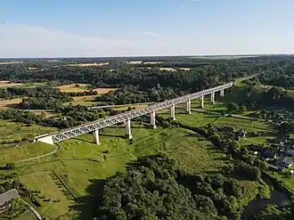Image 20Bridge in Lyduvėnai is the longest railway bridge in Lithuania
