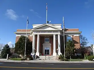 Lyon County Courthouse in Yerington