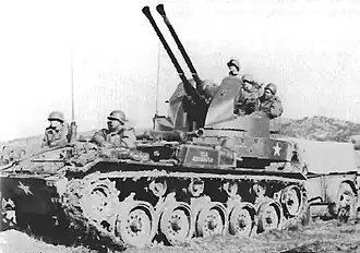 M19 twin 40 mm gun motor carriage