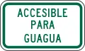 R7-8a Bus accessible (plaque)