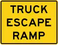 W7-4c Truck escape ramp