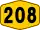 Federal Route 208 shield