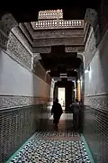Entrance corridor of the madrasa