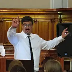 Maestro Amatnecks in Chieti, Italy, June 2014