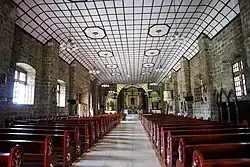 Church interior in 2019