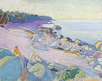 Boys on the Beach, 1910