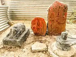 Two Hero stones from Kothapally Nizamabad district Telangana