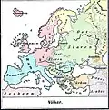 This ethnic map of 1899 shows a Romanian-speaking population in the region