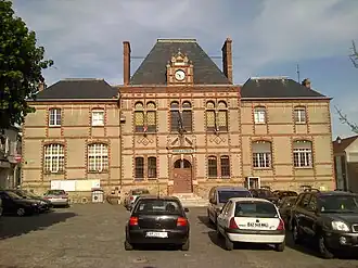 The town hall in Chaumes-en-Brie