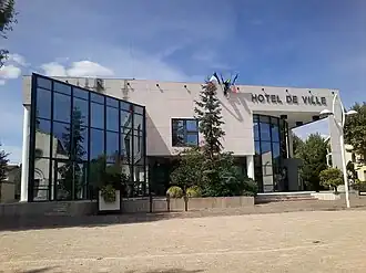 The town hall of Pont-Évêque