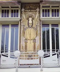 '"Par Nous&nbsp;— Pour Nous" (English: By Us&nbsp;— For Us), a joint work intended for private use