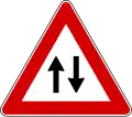 Two-way traffic (also used )