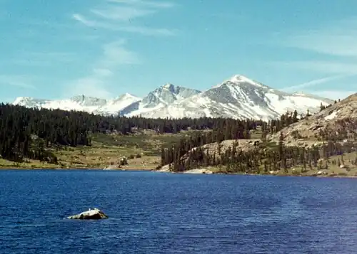 Mammoth Peak and Kuna Crest, taken near Gaylor Lakes