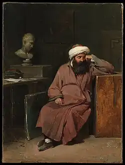 Man in Oriental Costume in the Artist's Studio, c. 1823-1826, Metropolitan Museum of Art.