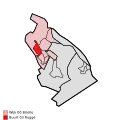 Location in the municipality