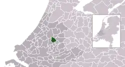 Location of Waddinxveen