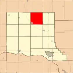 Location in Dodge County